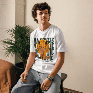 Majestic cat t-shirt