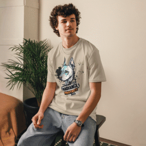 dog graphic t-shirt
