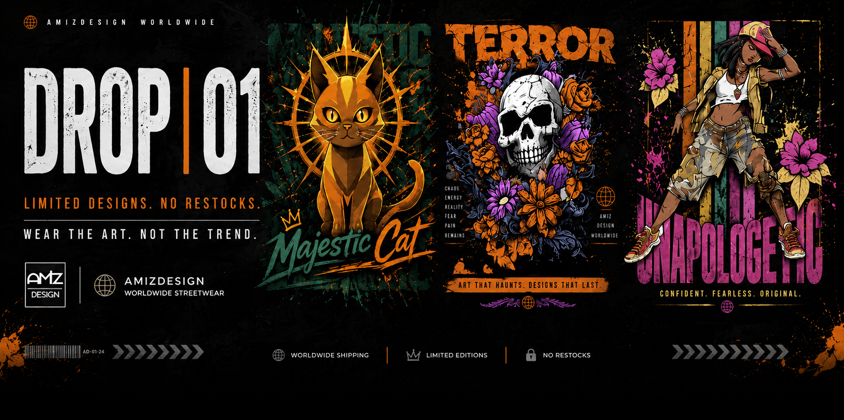 DROP | 01 collection banner