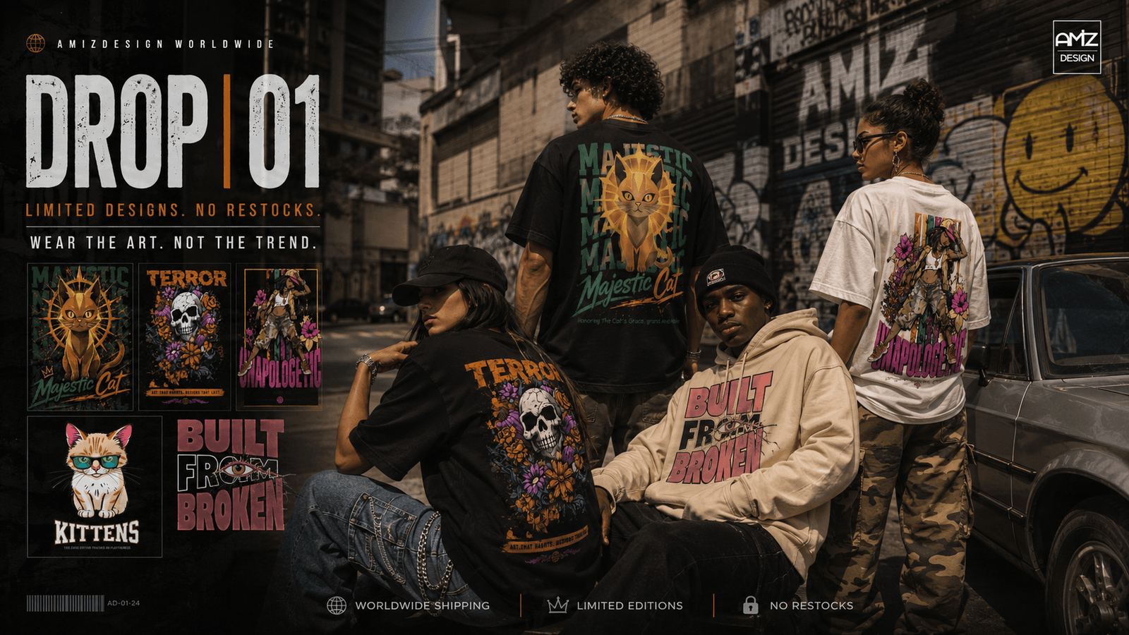 DROP | 01 collection banner